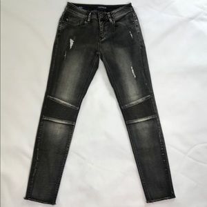 Vigoss Marley Super Skinny Distress Jeans Faded